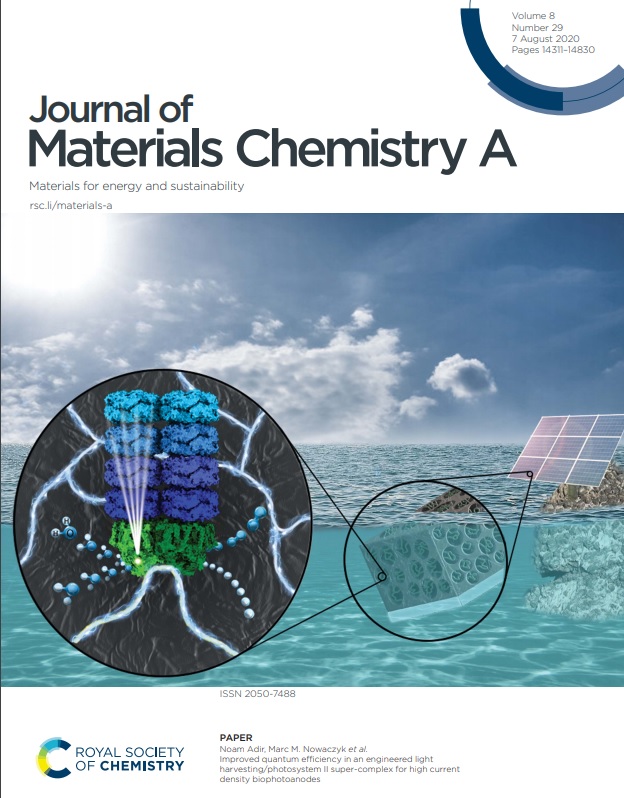 Journal of Material Chemistry A cover